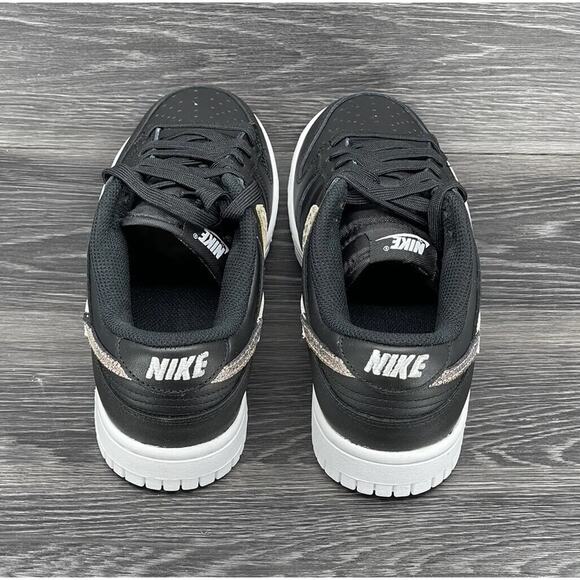 WMNS Nike Dunk Low SE "Primal Black", White/Black | Size 7W [new] DD7099-001 - Picture 3 of 8